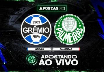 AO VIVO: Grêmio x Palmeiras pela 14ª rodada do Brasileirão