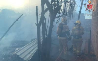 Vídeo: incêndio consome casas de madeira em acampamento no DF