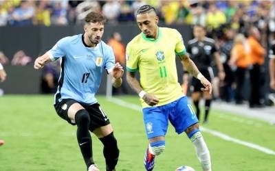 Nos pênaltis, Brasil perde para Uruguai e está fora da Copa América